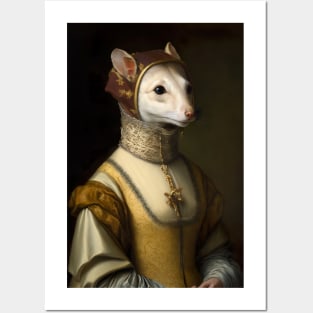 Lady Ermine Classic Portrait Posters and Art